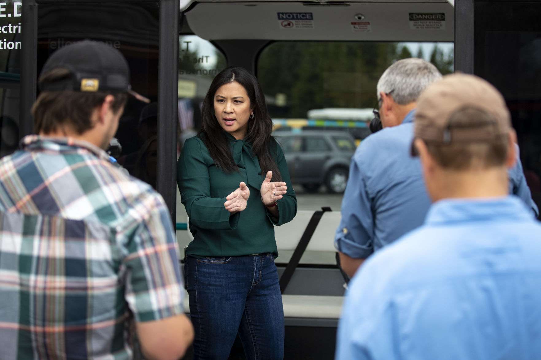 Yellowstone electric automated shuttles